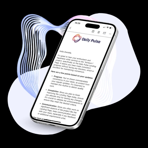 AI turns data into insight illustration